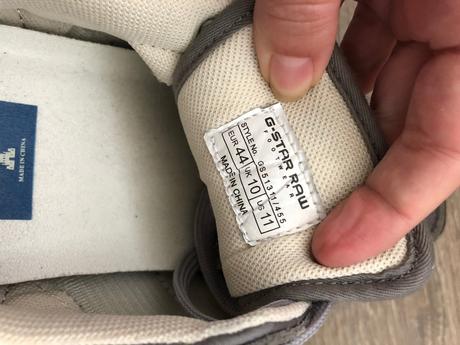 G star šedé tenisky 44, 44