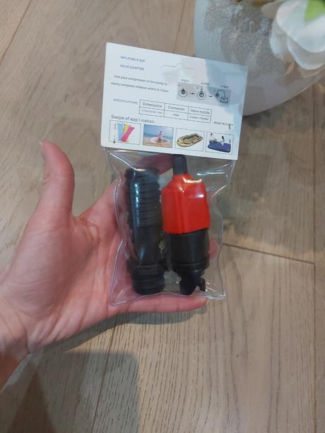 5 dielna sada adapterov na nafukovanie,