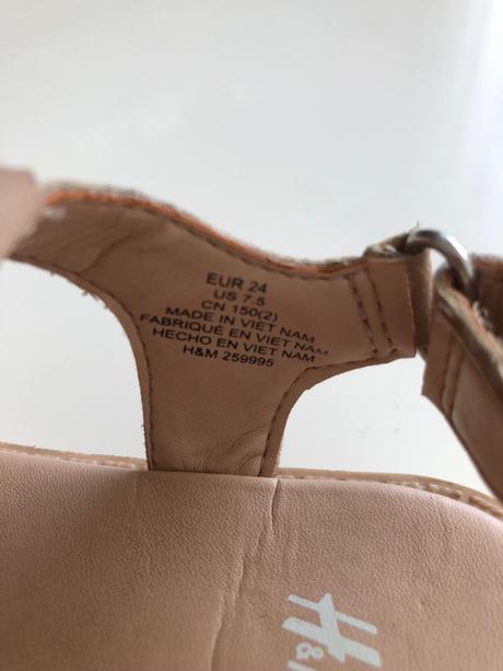 Sandalky, h&m,24