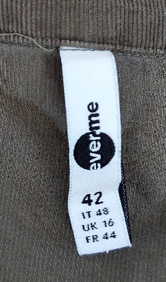 Kordové tmavozelené šaty, 42