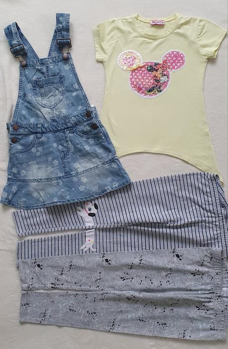 Riflové šaty, legíny, reserved,116