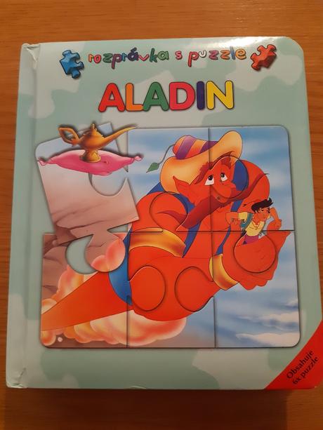 Leporelo s puzzlami aladin,