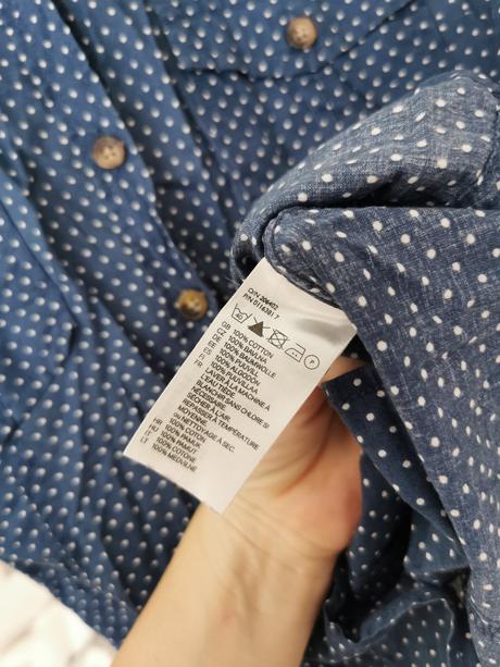 Bodkovana bluzka / kosela hm, h&m,m