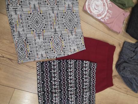 3x mini sukna, xs
