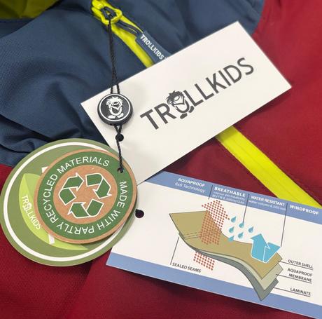 Kvalitna funkcna zimna bunda zn. trollkids, trollkids,128 / 140 / 152