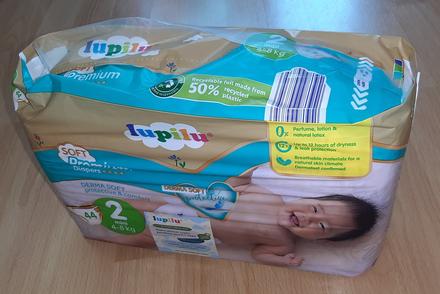 Plienky lupilu premium 2 4-8 kg, lupilu,4 kg - 9 kg