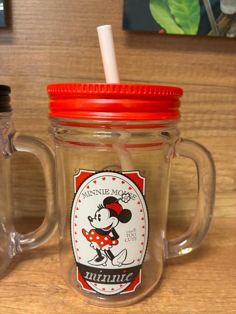 2x plastový pohár mickey mouse, 