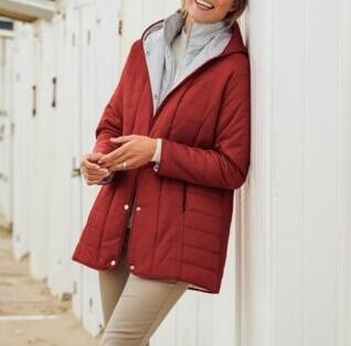 Dámska dlhšia bunda, veľ. s, s