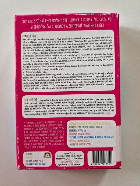 Emocionálna záhrada - hra o pocitoch, 