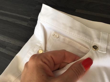 Biele rifle / nohavice 44/42, 44