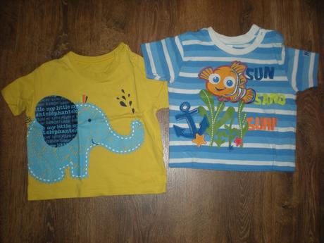 Tričká 2 ks, disney,80