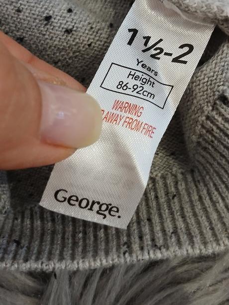 Chlapčenská mikina vianoce george (86-92), george,86