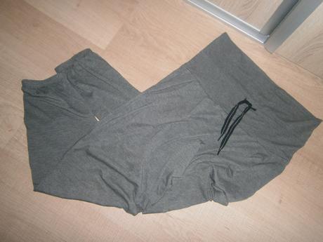 2x tehotenské rifle+tepláky(cena všetko), denim,l