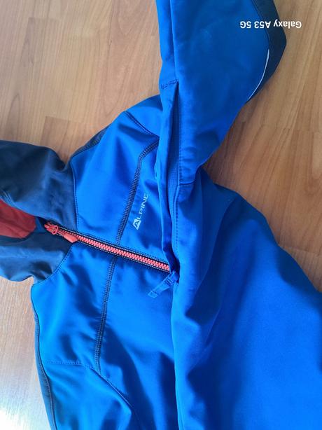 Alpine pro zateplena softshelka 140/146, alpine pro,140