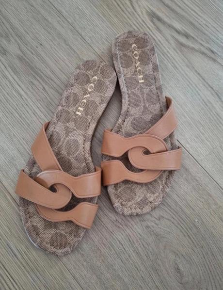 Šľapky coach essie natural, 35