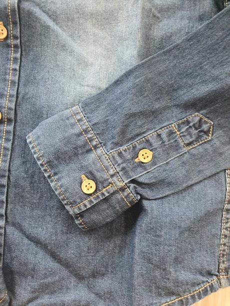 Riflová košeľa ch8, pepperts,140