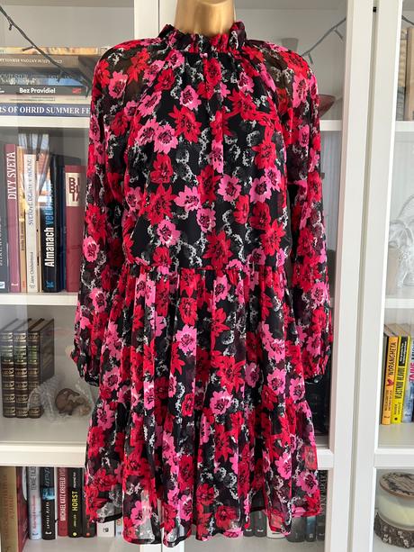 Kvetované šaty bonprix, bonprix,36