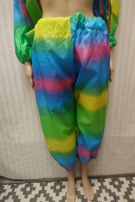 3 dielny kostým harlekýnka-šašo, l-xl,