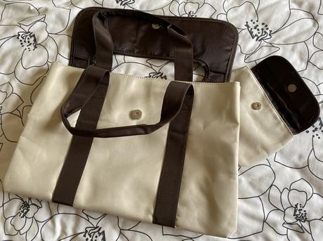 Kabelka do ruky + taštička, 