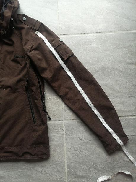 Nórska hnedá lyžiarska bunda bergans vs, s