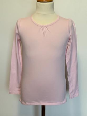 H&m ružové tričko s dlhým rukávom, h&m,122