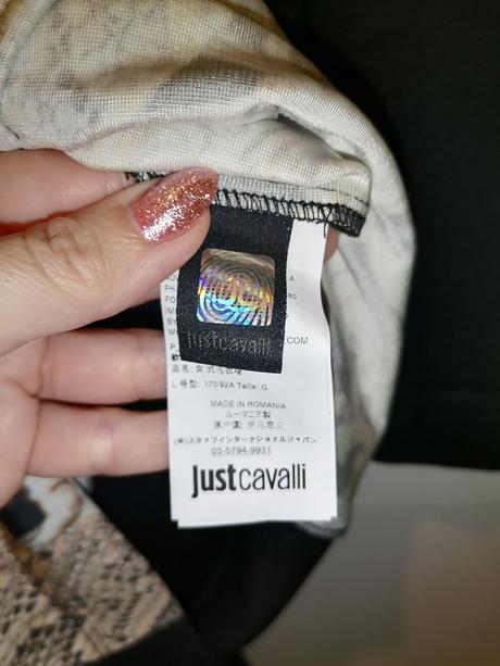 Šaty luxusnej značky justcavalli, l