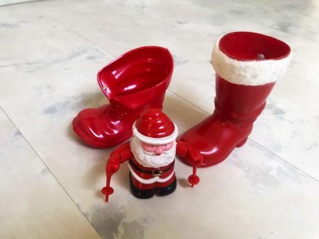 Mikulášske čižmičky/dekorácie 4 ks, 