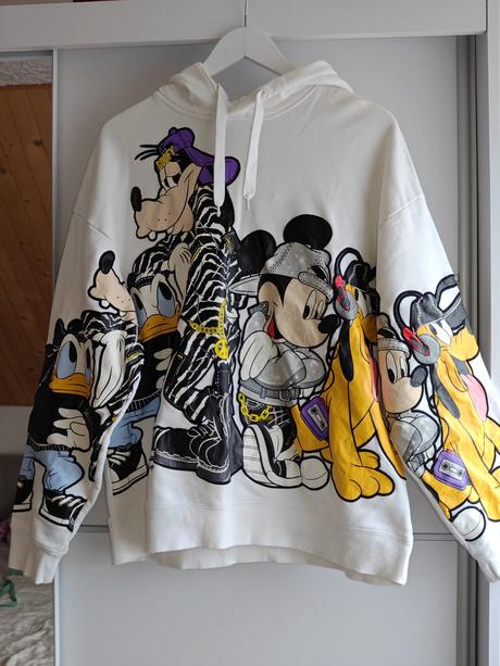 Moschino mickey& kamaráti trendy mikina, moschino,l