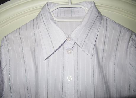Košeľa - strieborný pásik, rozmer v popise,
