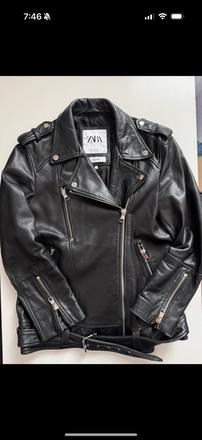 Zara kožená bunda s/m, zara,m