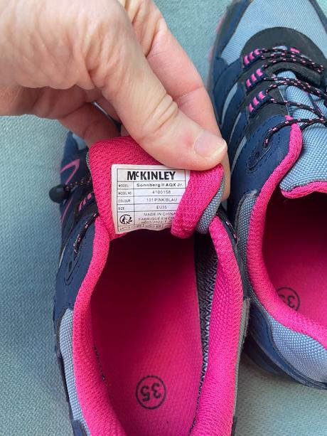 Turistické topanky mckinley, mckinley,35