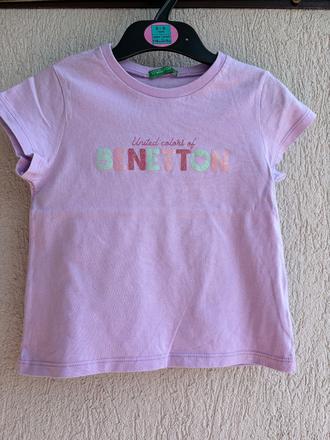 Dievčenské tričko benetton, benetton,98