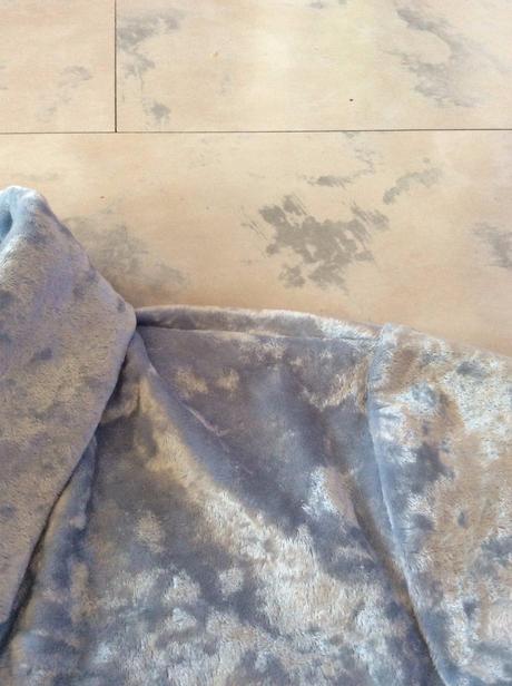 Elastická zamatová košeľa, orsay,m