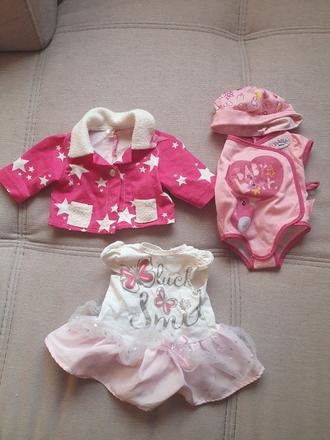 Predám oblečenie pre bábiku veľ. 43 cm,