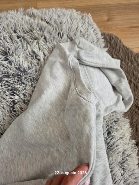 Grey sweatshirt-mikina, zara,164