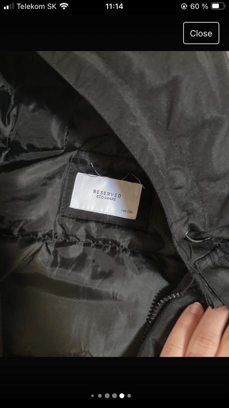 Zimný kabát, reserved,140