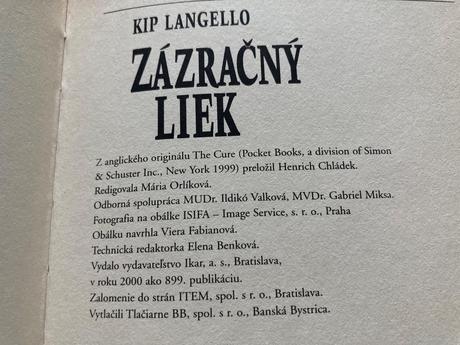 Zázračný liek (2000),