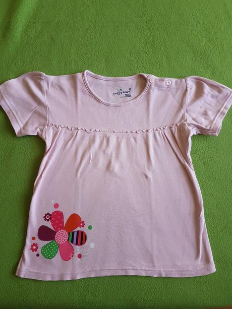 Tričko na leto s kvetinkou, jumping beans,122