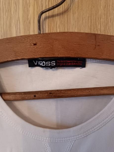 Biele tričko s potlačou, m