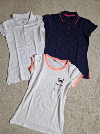 3x tricko, h&m,158