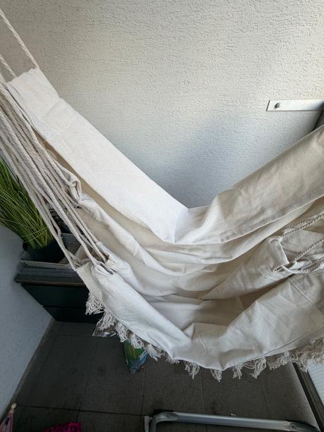 Hojdacia siet na sedenie bavlna a drevo boho hippi,