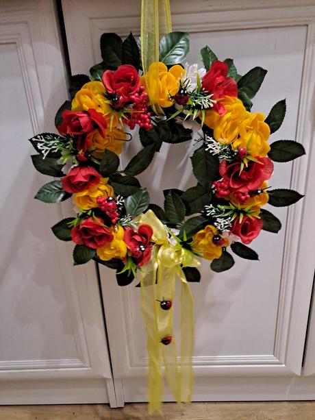 Venček  na  dvere  jarný, 