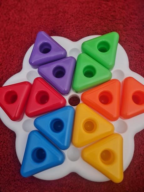 Quercetti daisy basic triangoli, 13 ks, 