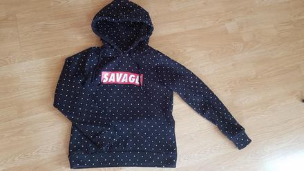 Čierna mikina v. xs, new yorker,xs