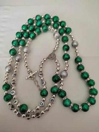 Ruženec s menom a dátumom e173,