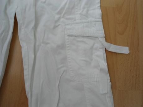 Biele 3/4 nohavice, 36