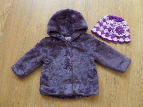 Kožuštek + čiapka, next,86