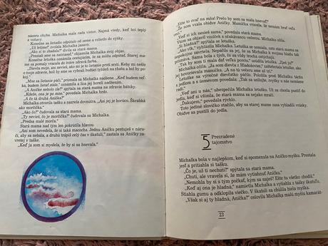 Krásna stará retro kniha príbehy michalka a julián, 