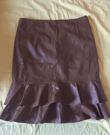 Predám koženkovú sukňu, m