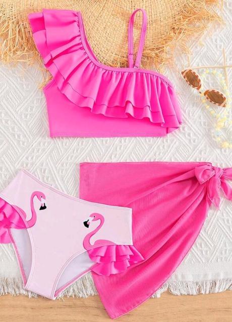 Plavky so sukničkou poštovné zdarma, 122 - 152